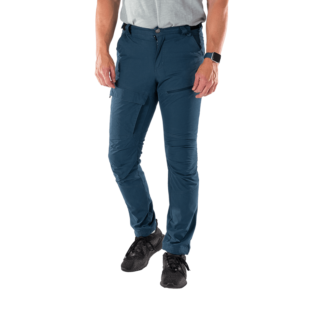 NO-5073OR men's trekking cargo cotton style pants VALENTIN