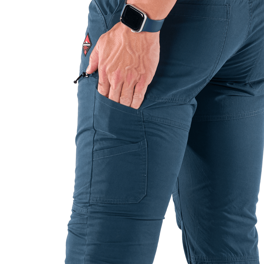 NO-5073OR men's trekking cargo cotton style pants VALENTIN
