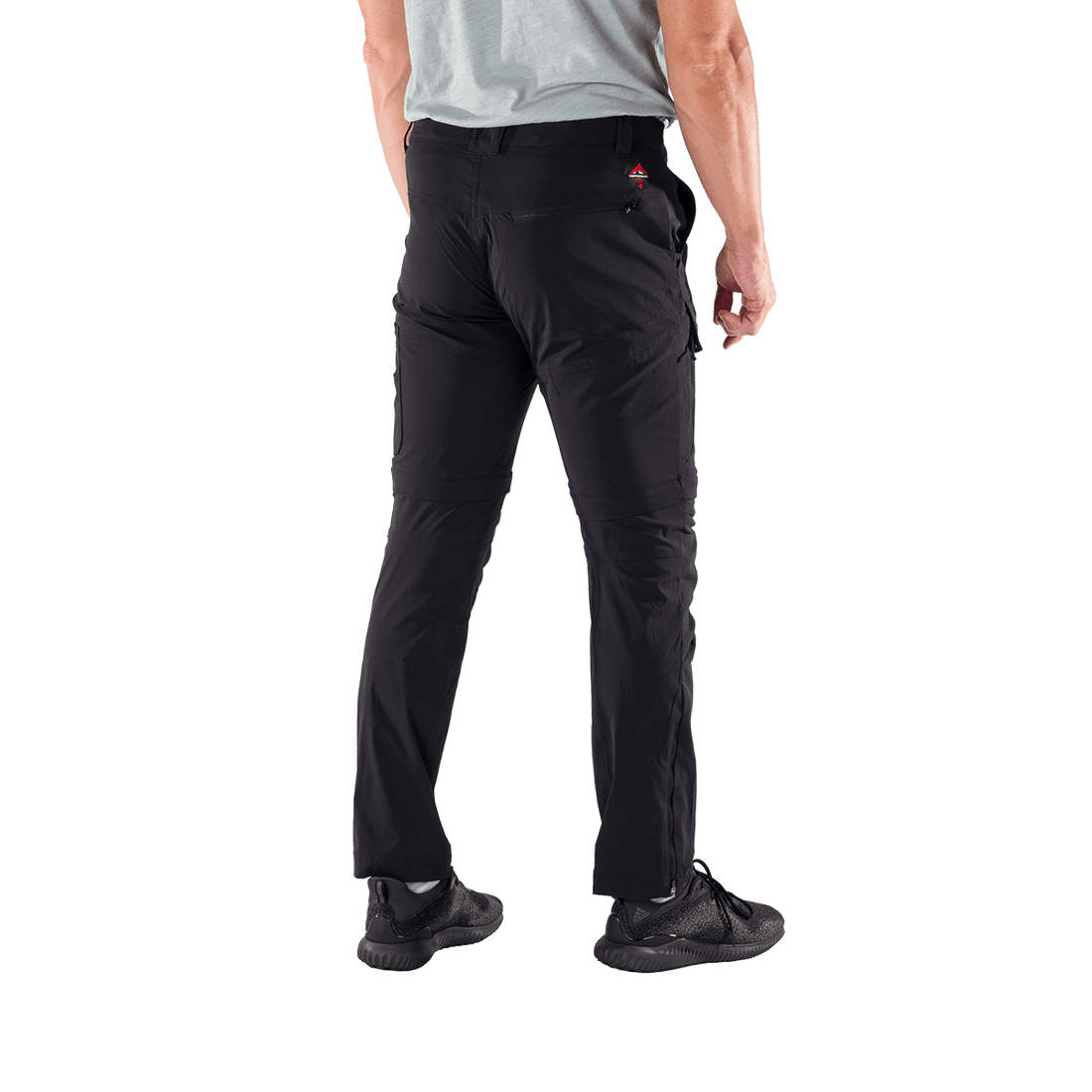 NO-5075OR men's lightweight cargo 2 in 1 zip off stretch pants BARTOL
