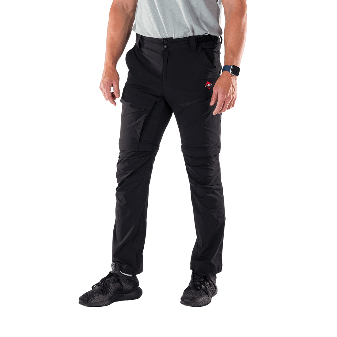 NO-5075OR men's lightweight cargo 2 in 1 zip off stretch pants BARTOL