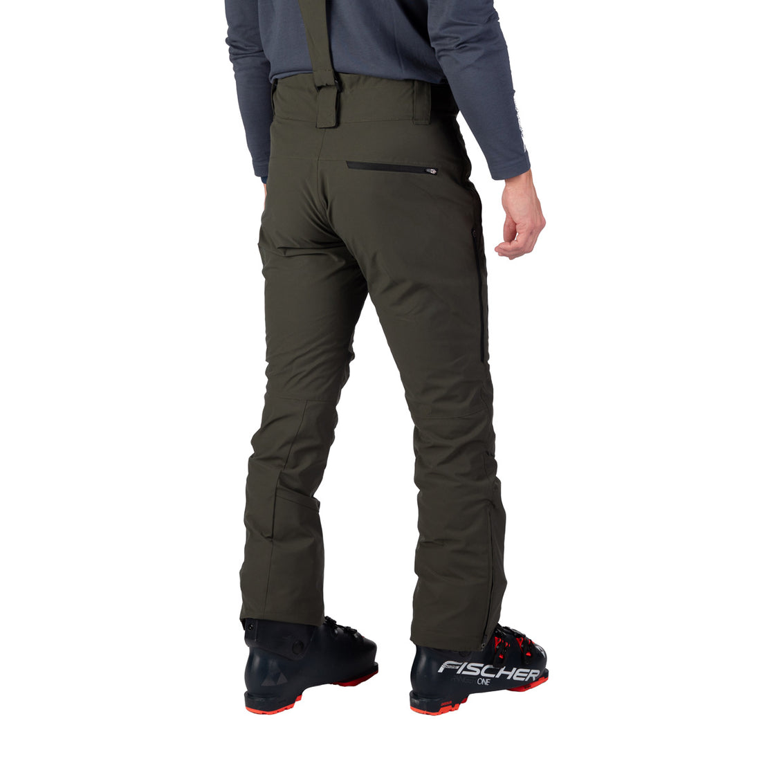NO-5089SNW men's ski comfort trousers with braces TONI