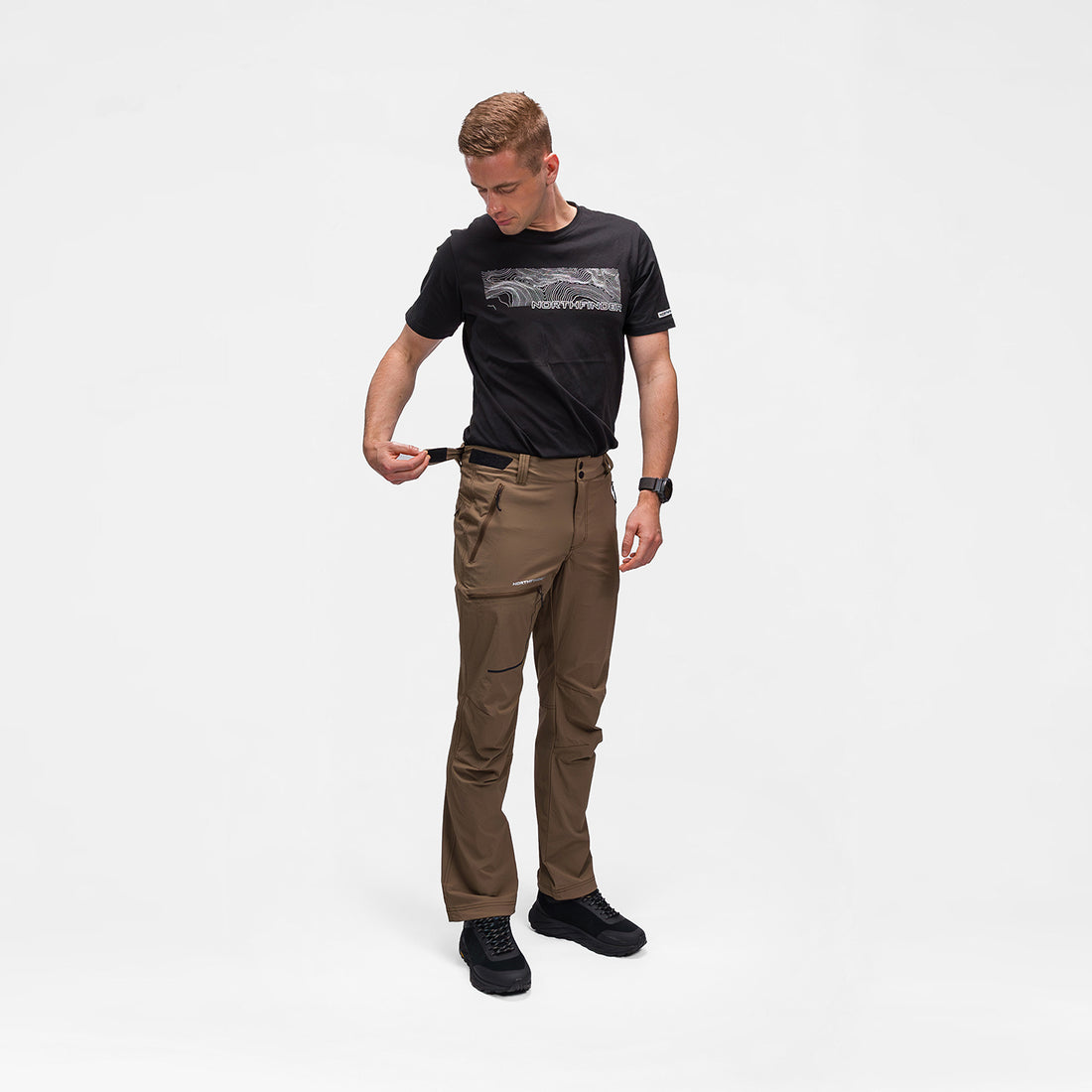 NO-5101OR men's travel stretch pants GAJDOS