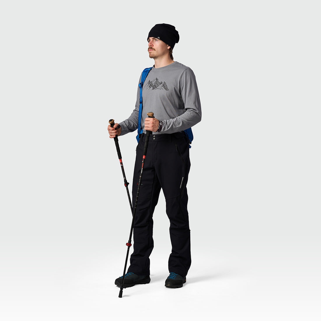 NO-5110OR men's outdoor winter softshell pants 3L PIERCE