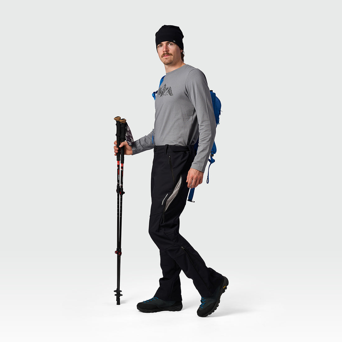 NO-5110OR men's outdoor winter softshell pants 3L PIERCE