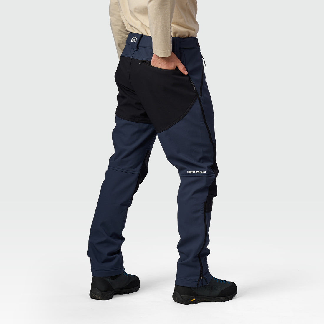 NO-5110OR men's outdoor winter softshell pants 3L PIERCE