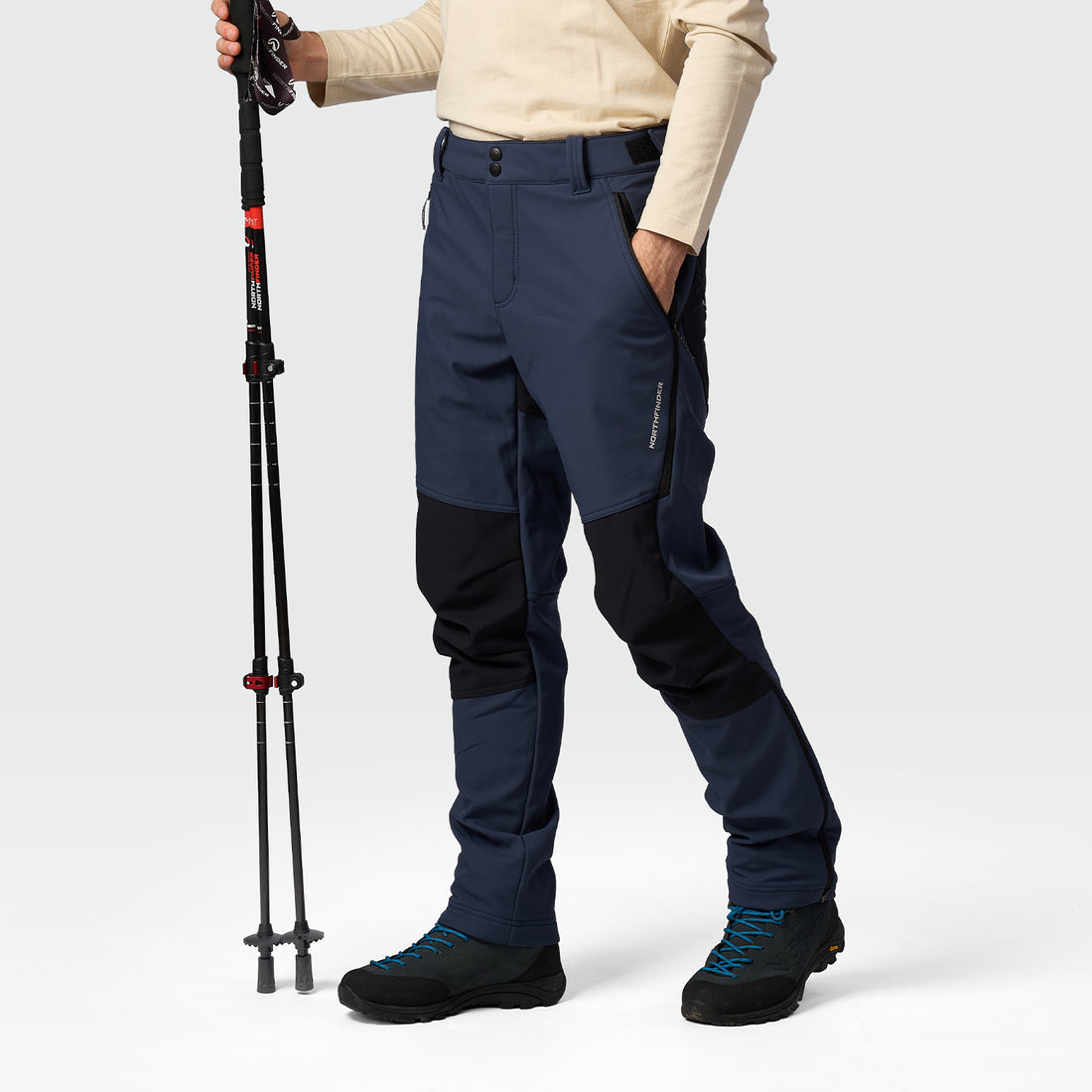 NO-5110OR men's outdoor winter softshell pants 3L PIERCE