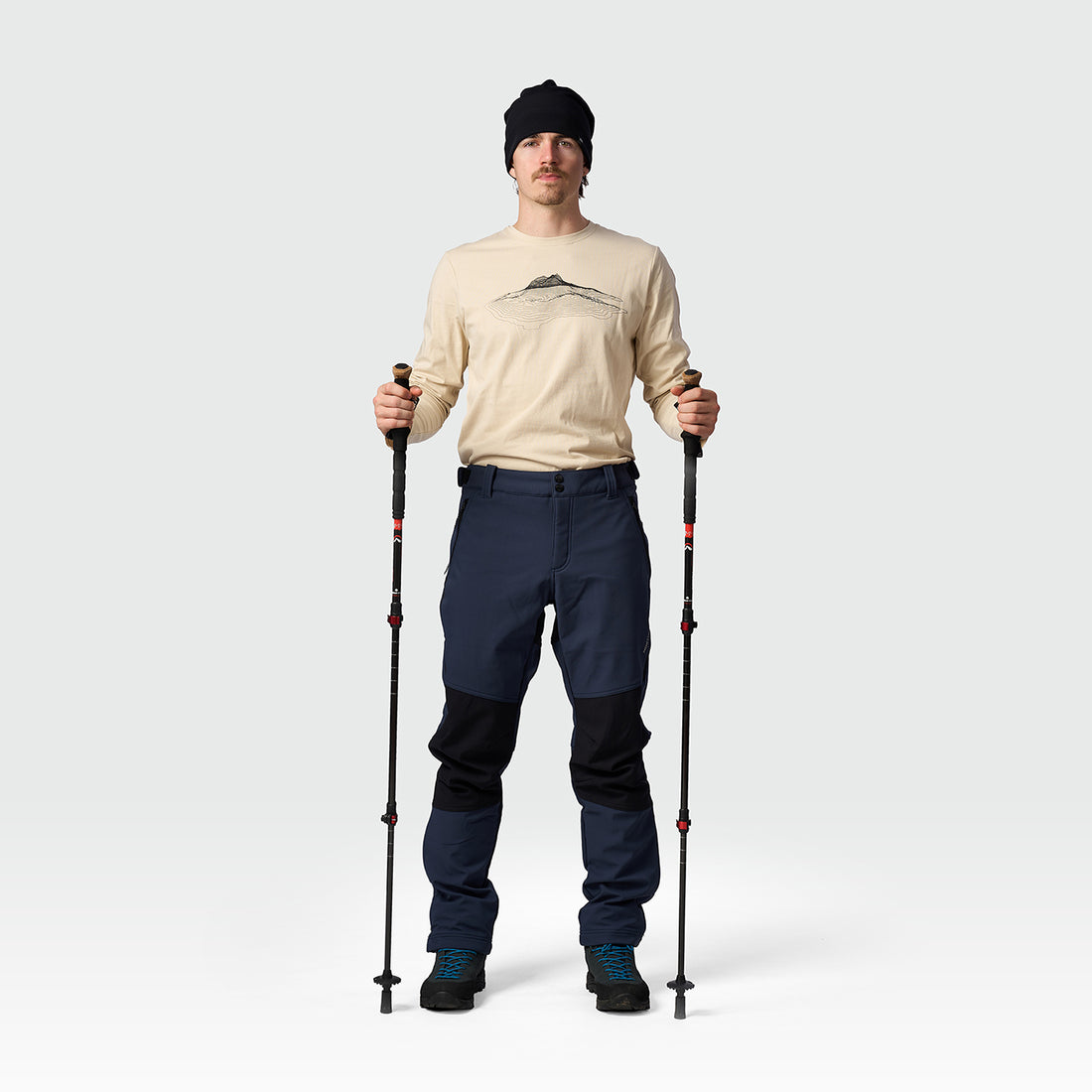 NO-5110OR men's outdoor winter softshell pants 3L PIERCE