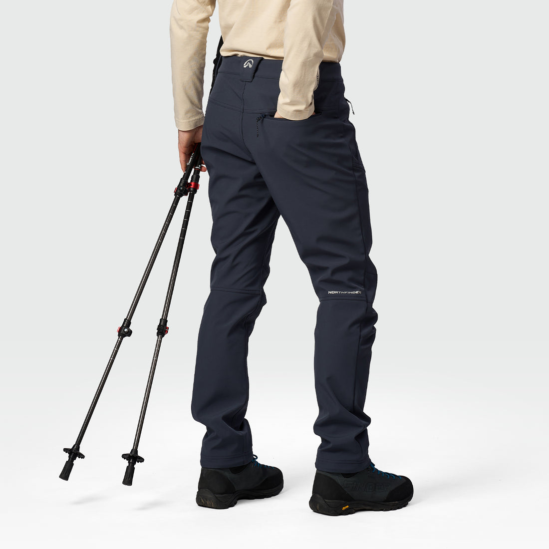 NO-5111OR men's trekking softshell pants outdoor 3L GOBERTO