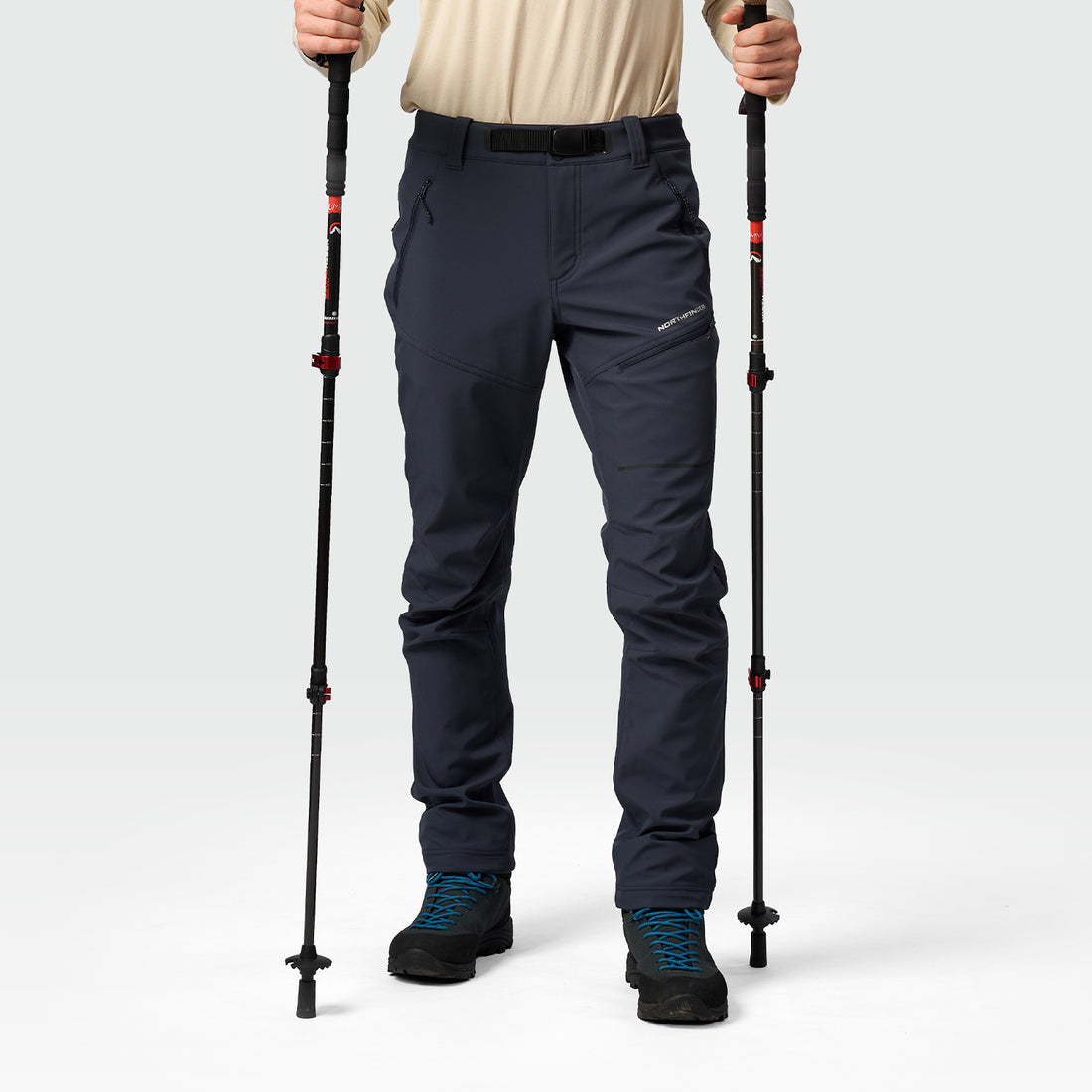 NO-5111OR men's trekking softshell pants outdoor 3L GOBERTO