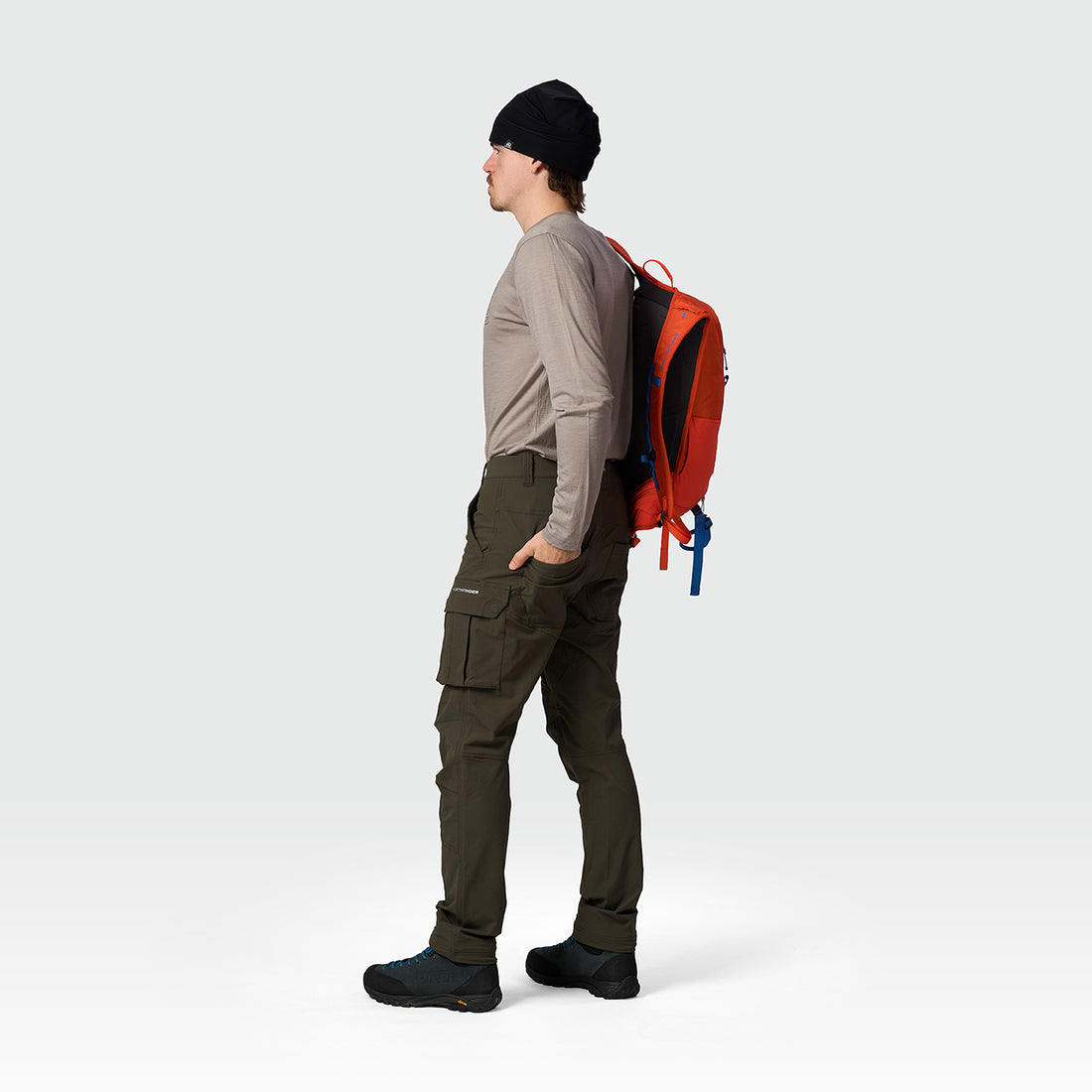 NO-5116OR men's trekking cargo pants TOINI
