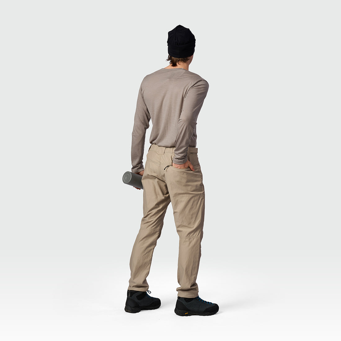 NO-5117OR men's travel cotton blend pants SAKU
