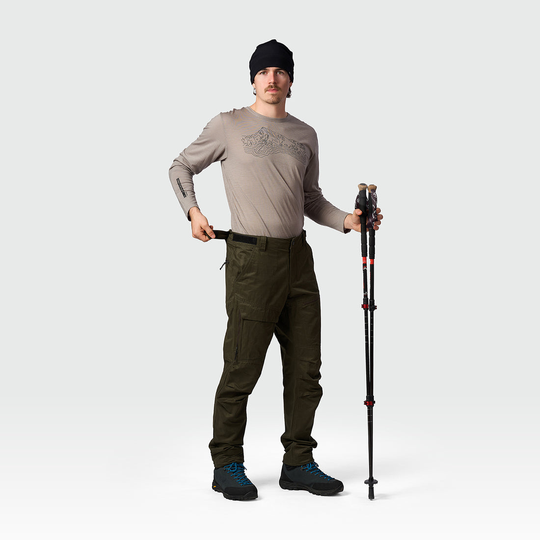 NO-5118OR men's comfort cargo cotton style pants BEL
