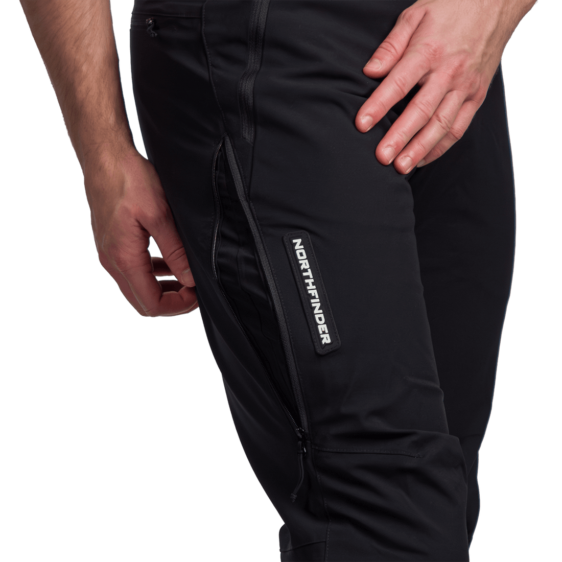 NO-5138SNW men's ski comfort trousers with braces JACOBO