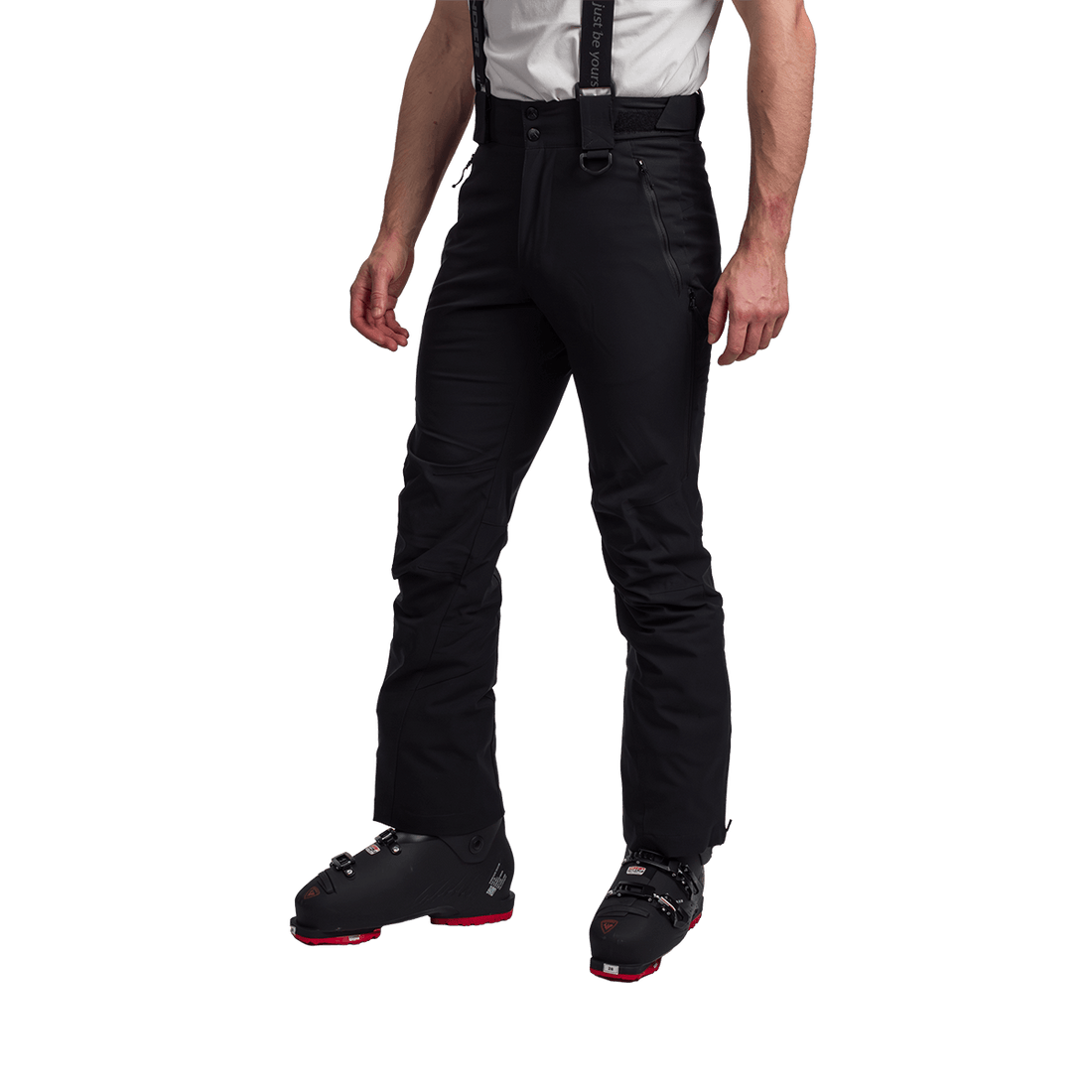 NO-5138SNW men's ski comfort trousers with braces JACOBO