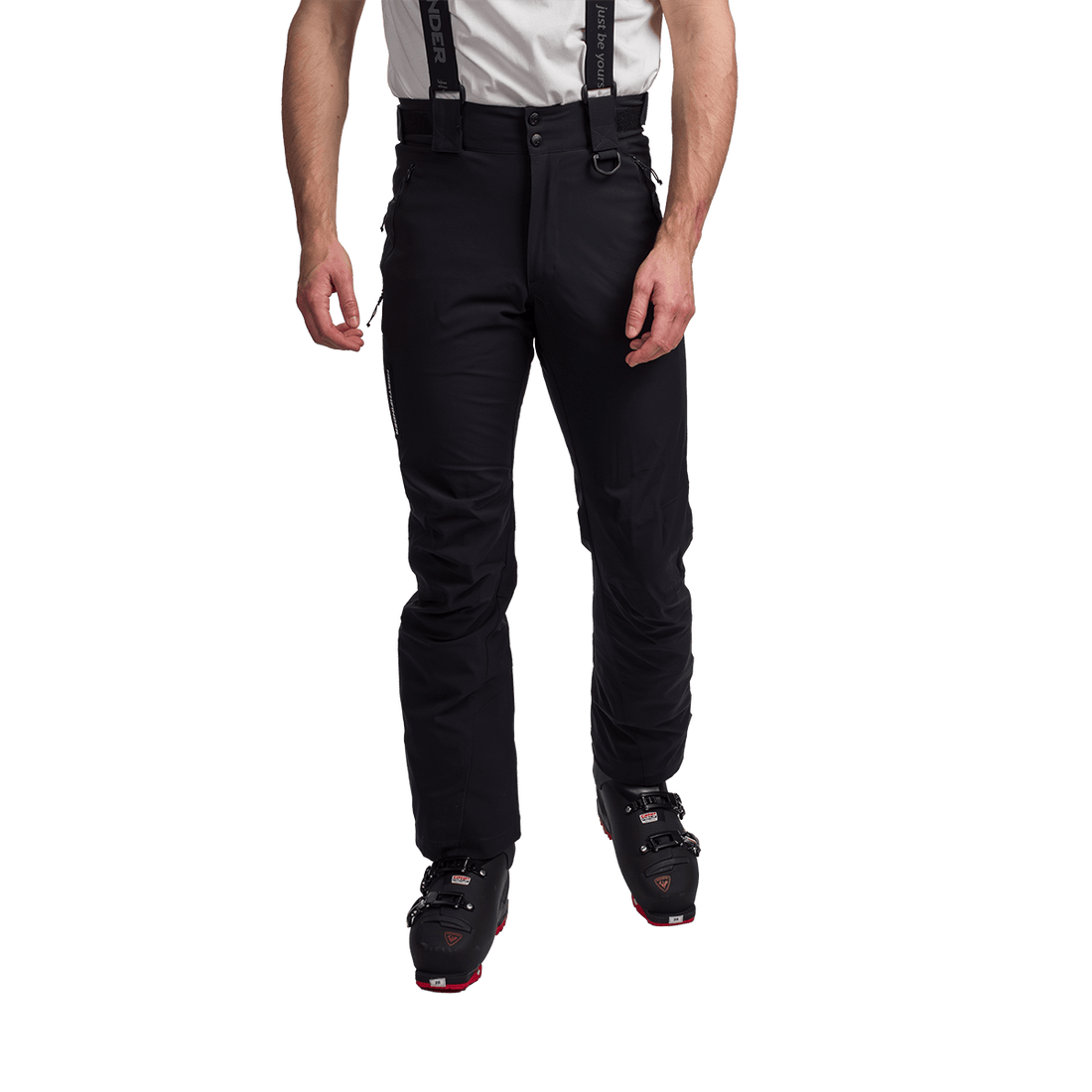 NO-5138SNW men's ski comfort trousers with braces JACOBO