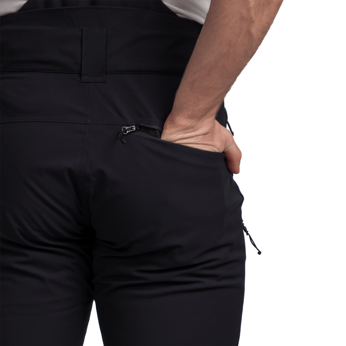 NO-5138SNW men's ski comfort trousers with braces JACOBO