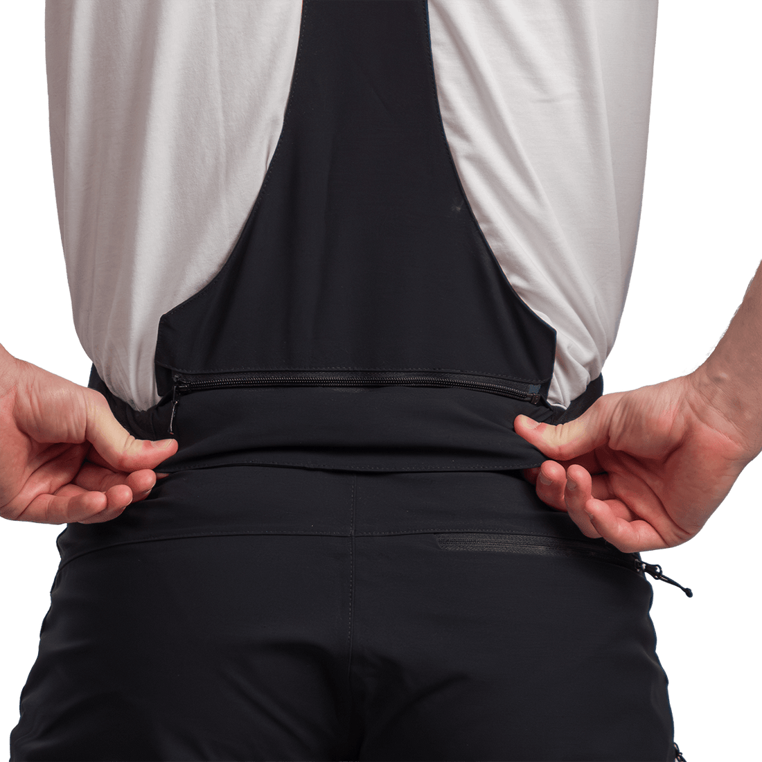 NO-5138SNW men's ski comfort trousers with braces JACOBO