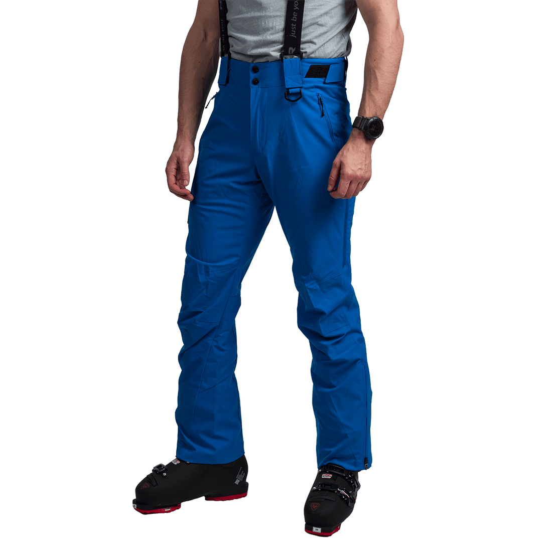 NO-5138SNW men's ski comfort trousers with braces JACOBO