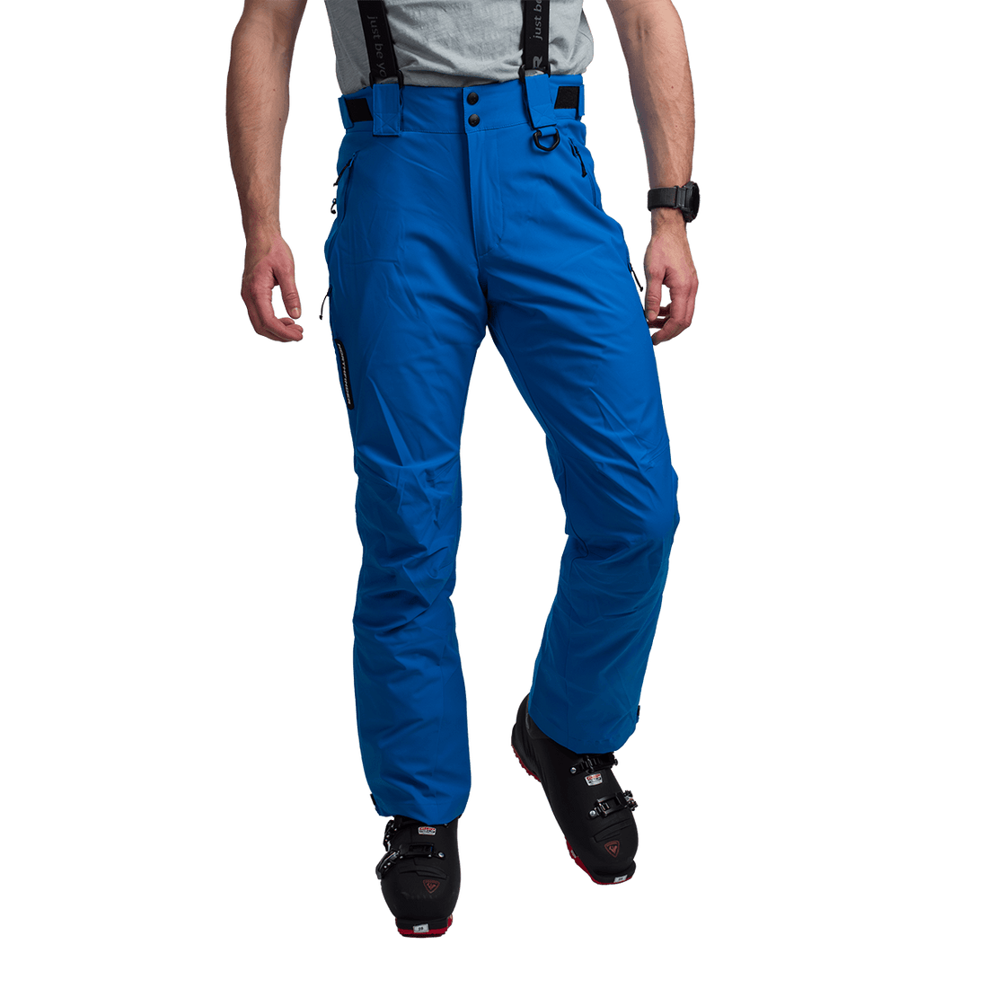 NO-5138SNW men's ski comfort trousers with braces JACOBO