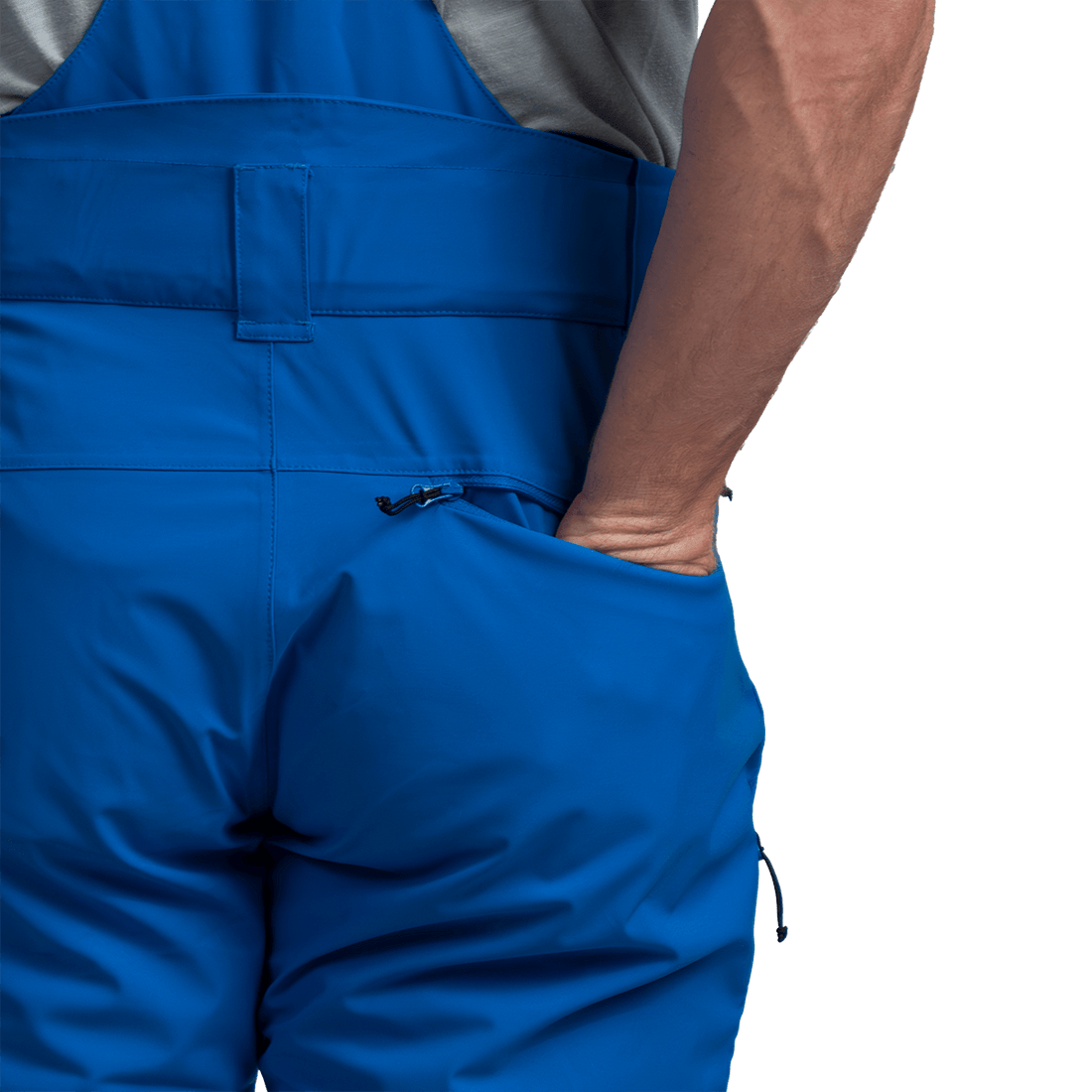 NO-5138SNW men's ski comfort trousers with braces JACOBO