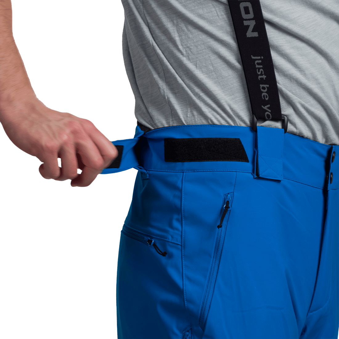 NO-5138SNW men's ski comfort trousers with braces JACOBO