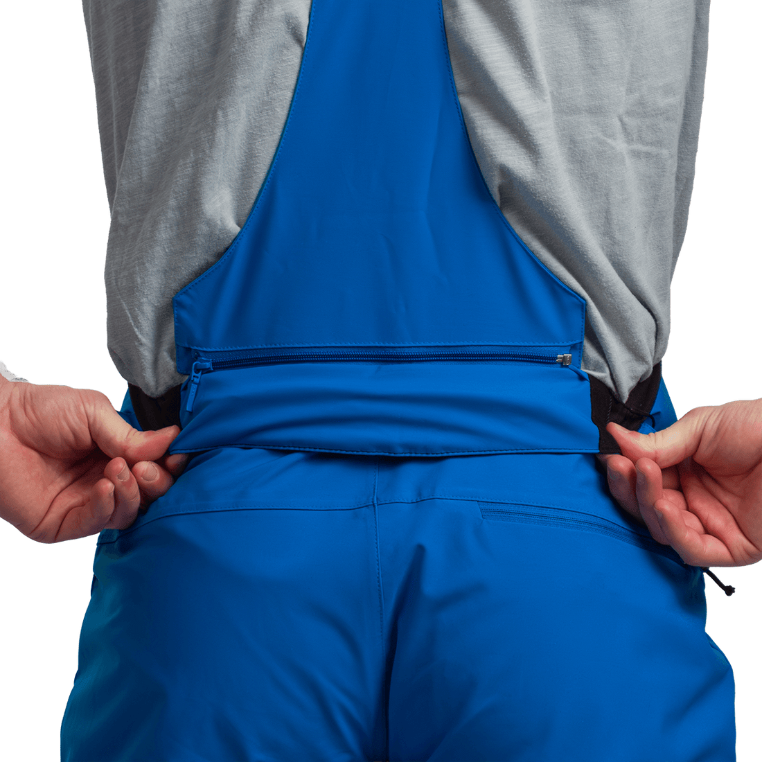 NO-5138SNW men's ski comfort trousers with braces JACOBO