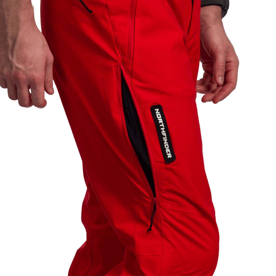 NO-5138SNW men's ski comfort trousers with braces JACOBO