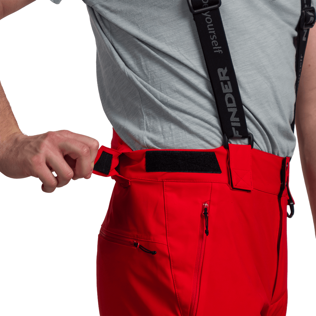NO-5138SNW men's ski comfort trousers with braces JACOBO