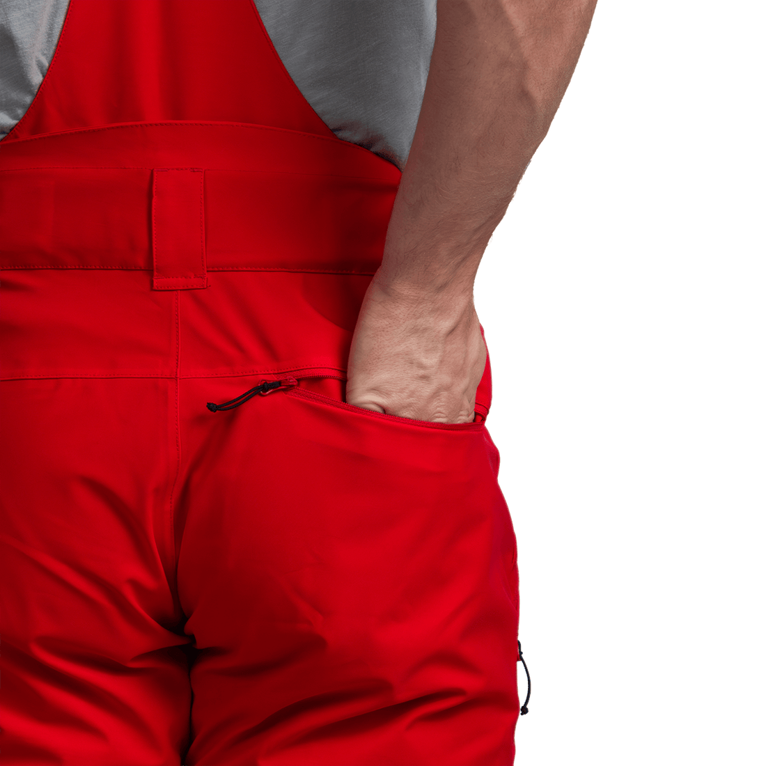 NO-5138SNW men's ski comfort trousers with braces JACOBO