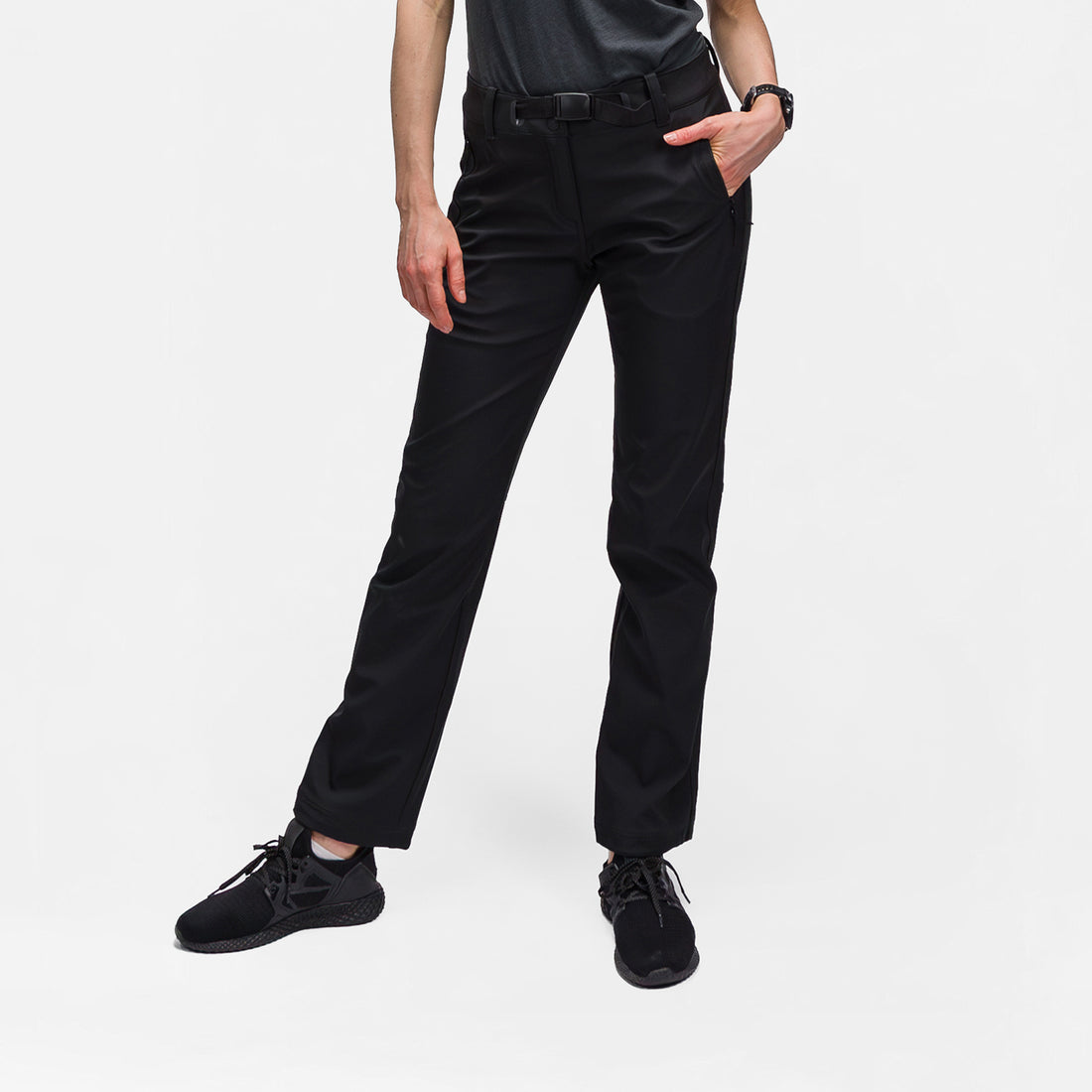 NO-60031OR women's softshell outdoor pants 3L LYRIC