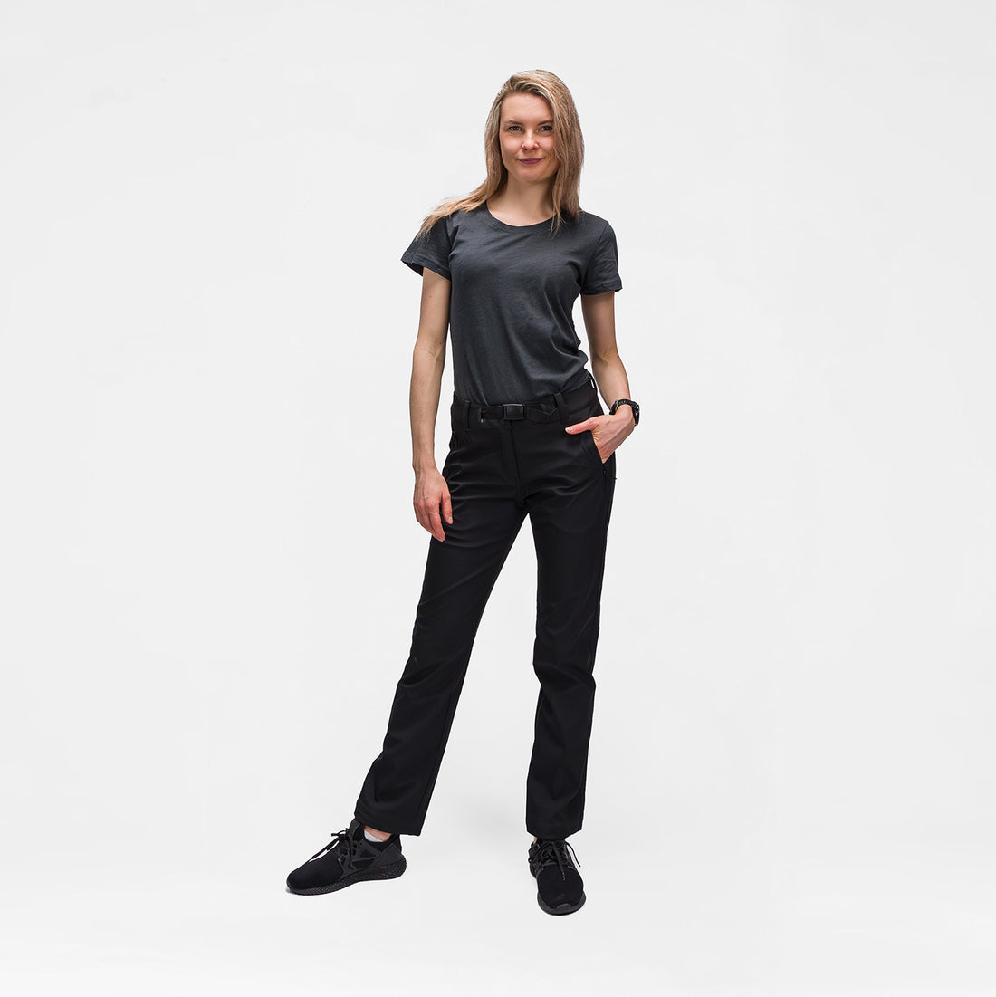 NO-60031OR women's softshell outdoor pants 3L LYRIC