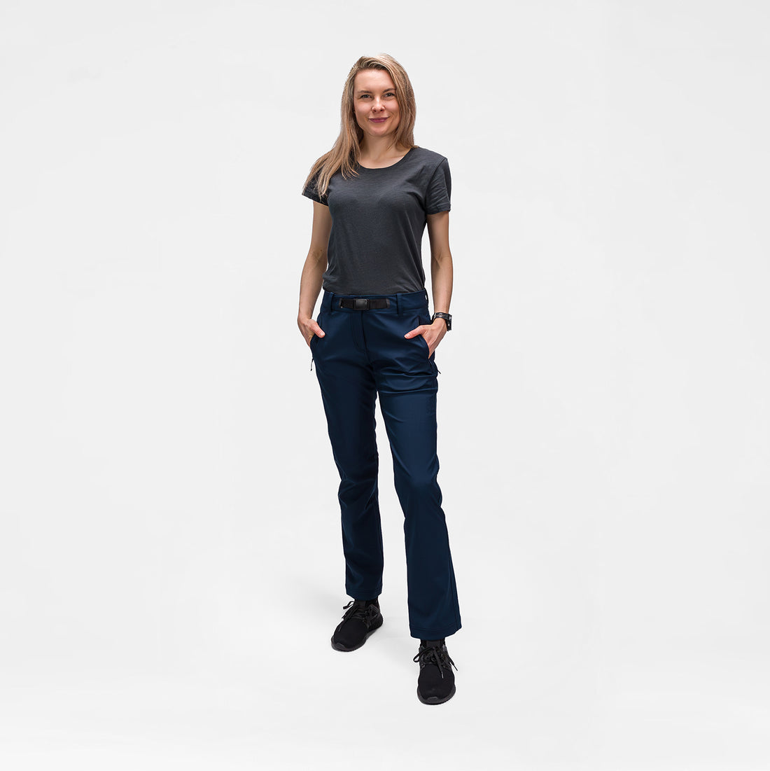 NO-60031OR women's softshell outdoor pants 3L LYRIC