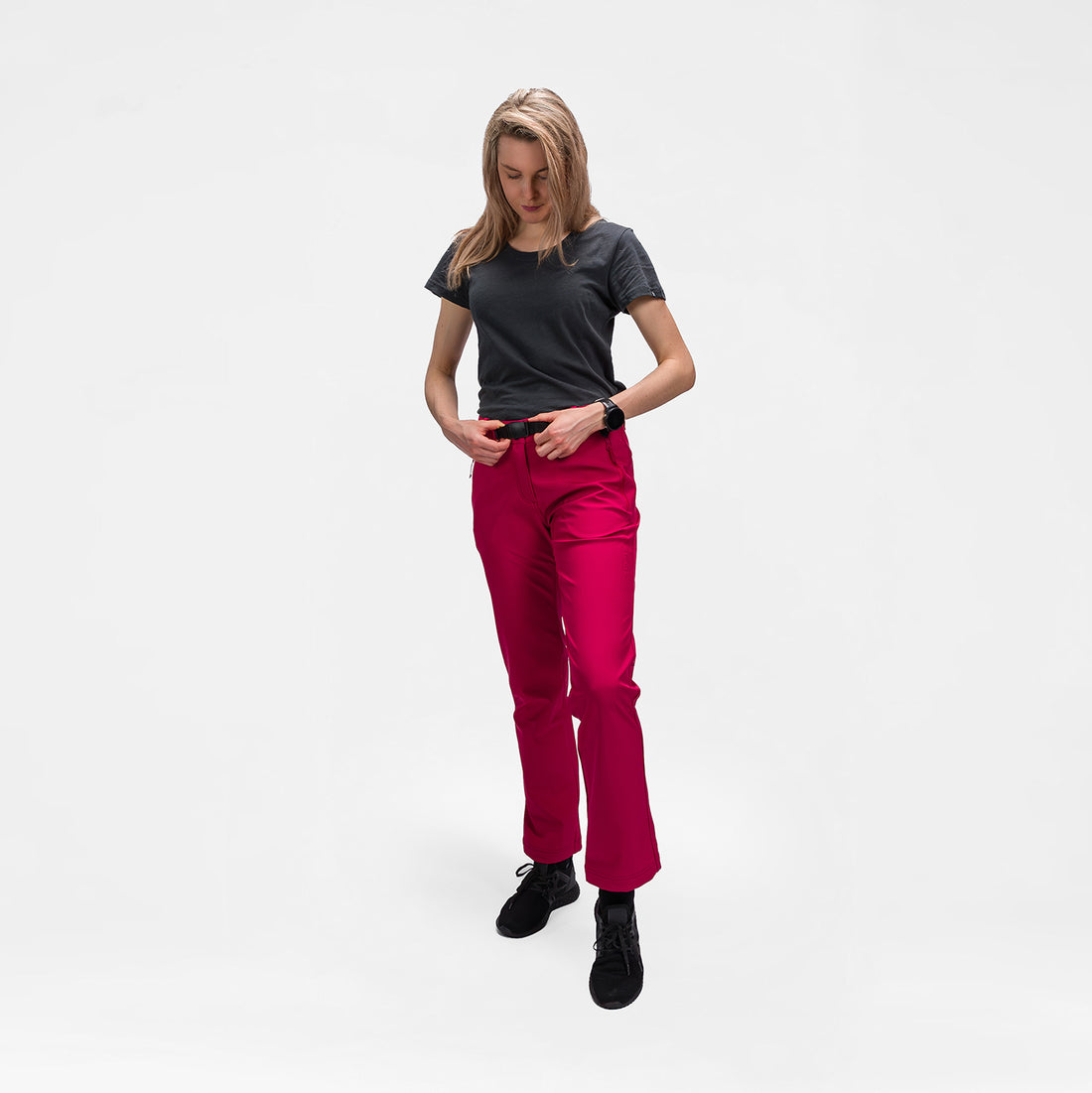 NO-60031OR women's softshell outdoor pants 3L LYRIC