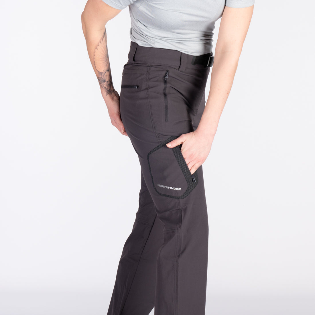 NO-6004OR women's stretch pants MATTIE