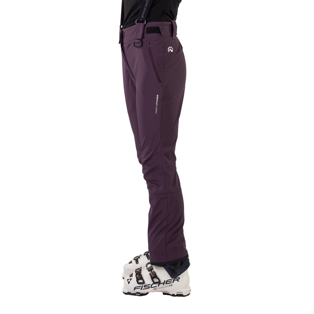 NO-6007SNW women's ski softshell pants for winter 3l ISABELA