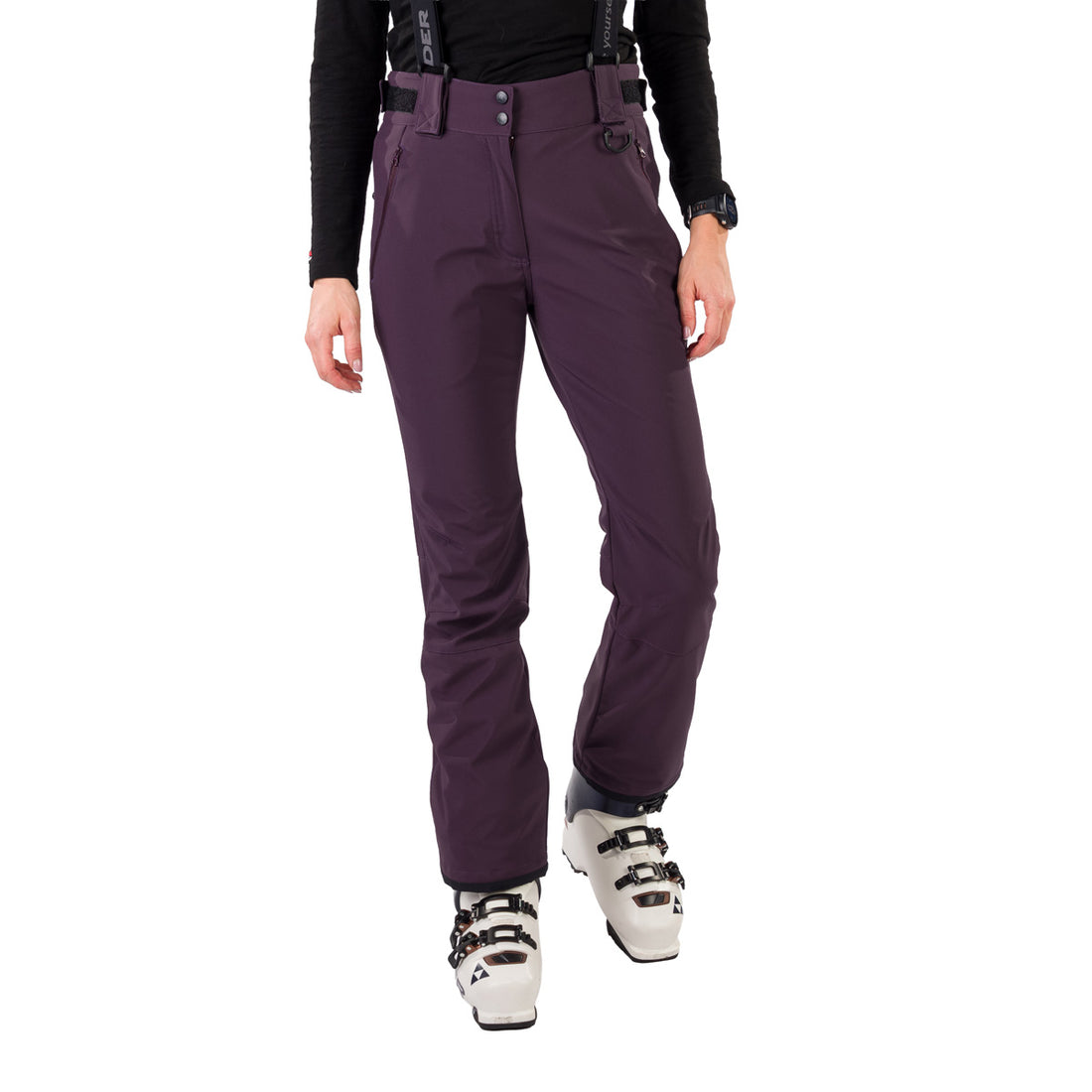 NO-6007SNW women's ski softshell pants for winter 3l ISABELA
