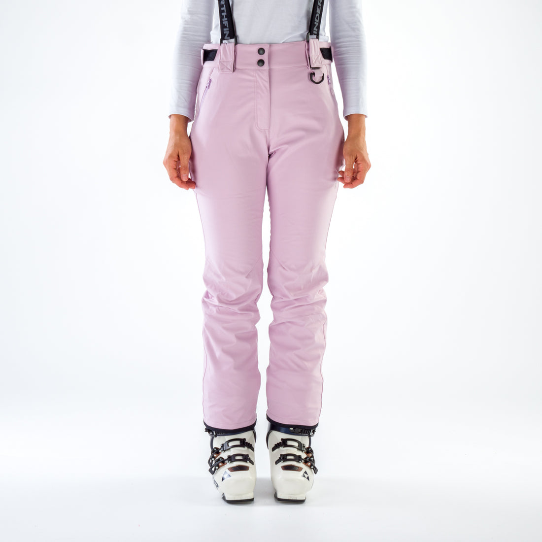NO-6007SNW women's ski softshell pants for winter 3l ISABELA