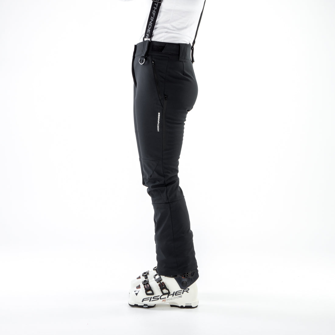 NO-6008SNW women's ski softshell pants for winter 3l ISABELA