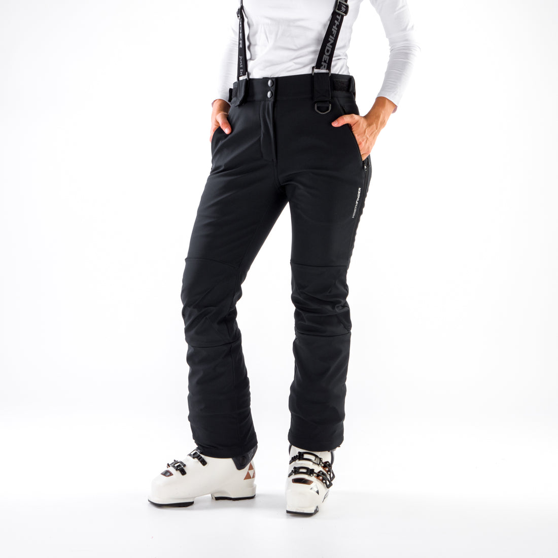 NO-6008SNW women's ski softshell pants for winter 3l ISABELA