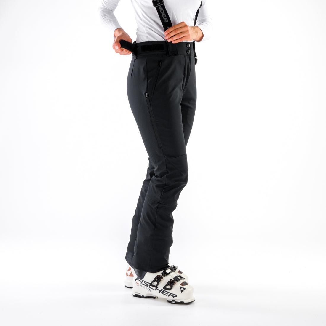 NO-6008SNW women's ski softshell pants for winter 3l ISABELA