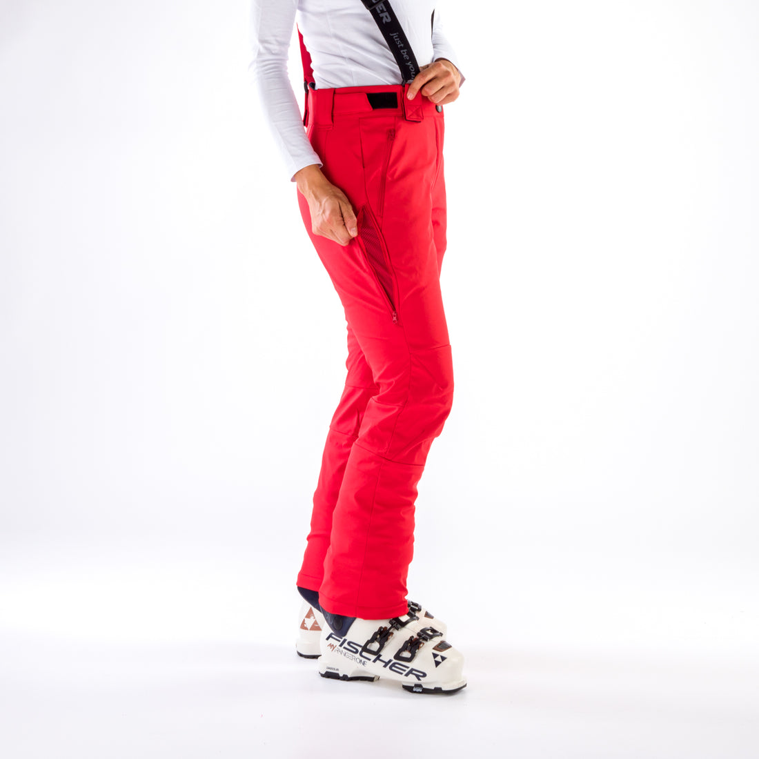 NO-6008SNW women's ski softshell pants for winter 3l ISABELA