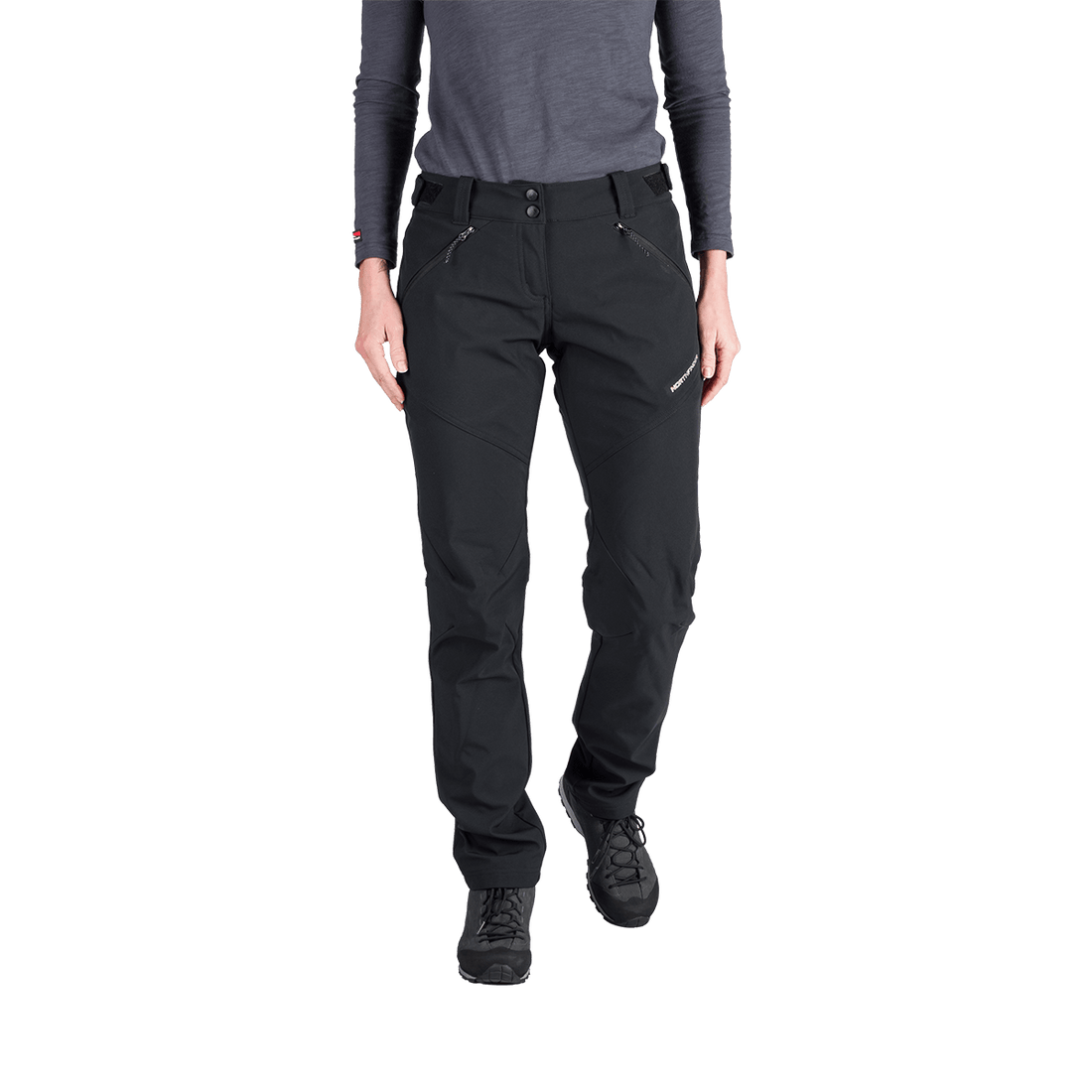 NO-6031OR women's trekking softshell pants outdoor 3L DARCI