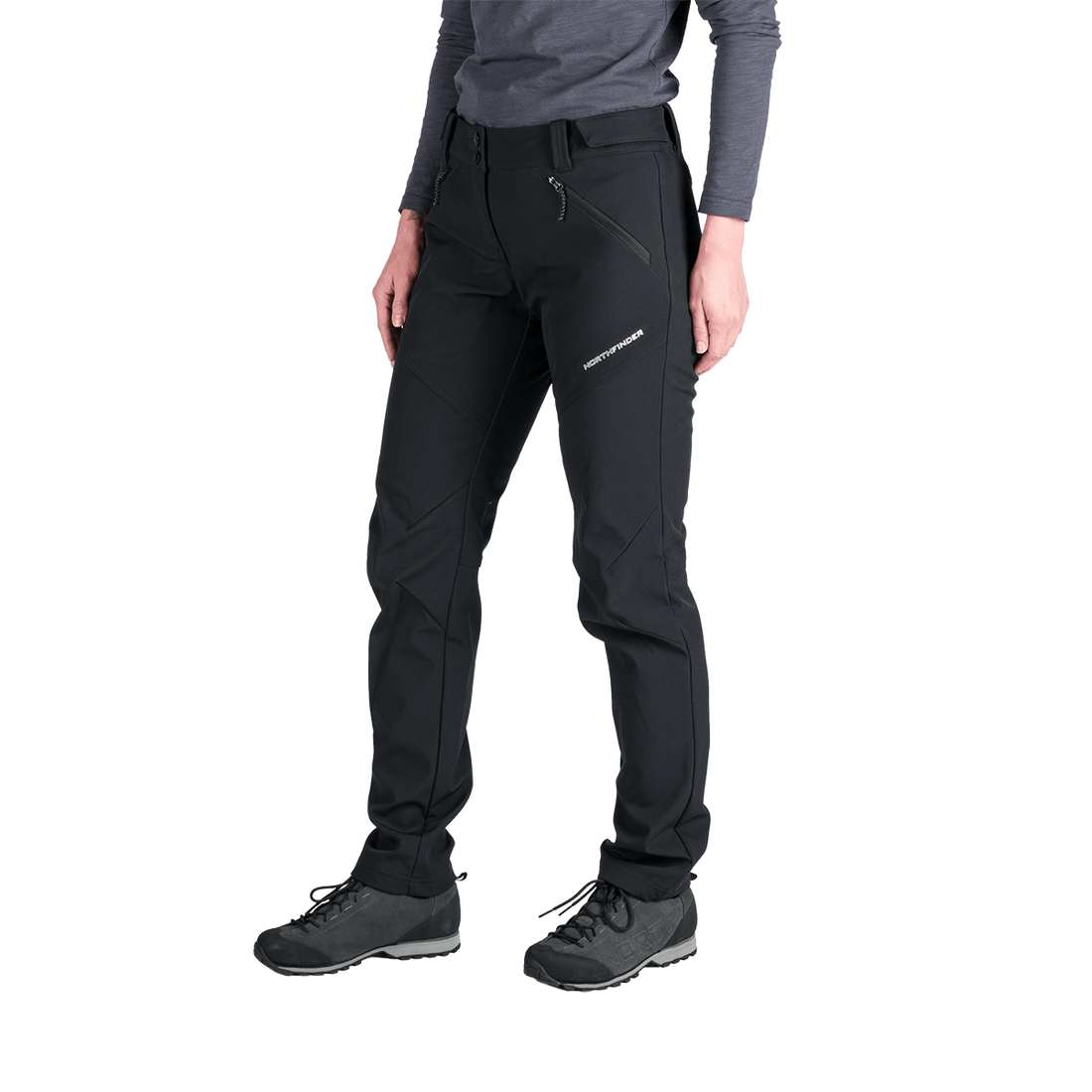 NO-6031OR women's trekking softshell pants outdoor 3L DARCI