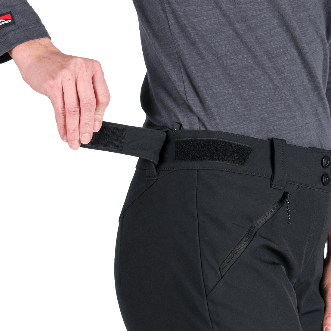 NO-6031OR women's trekking softshell pants outdoor 3L DARCI