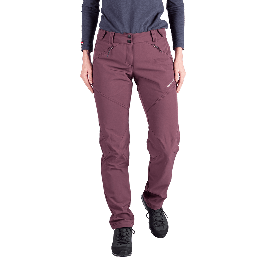 NO-6031OR women's trekking softshell pants outdoor 3L DARCI