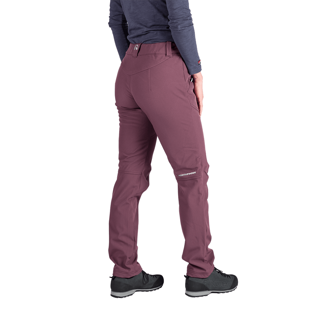NO-6031OR women's trekking softshell pants outdoor 3L DARCI