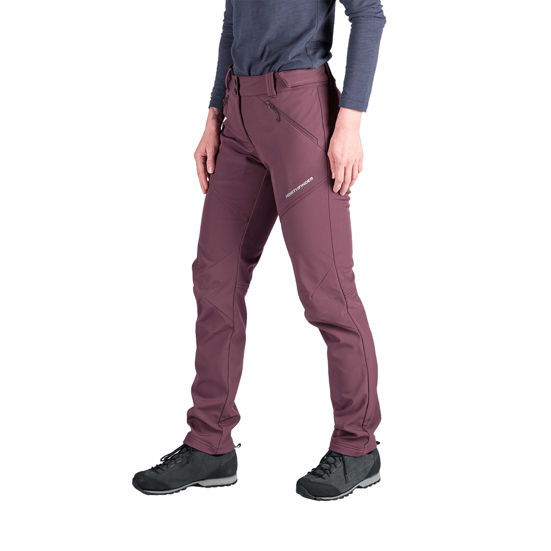NO-6031OR women's trekking softshell pants outdoor 3L DARCI