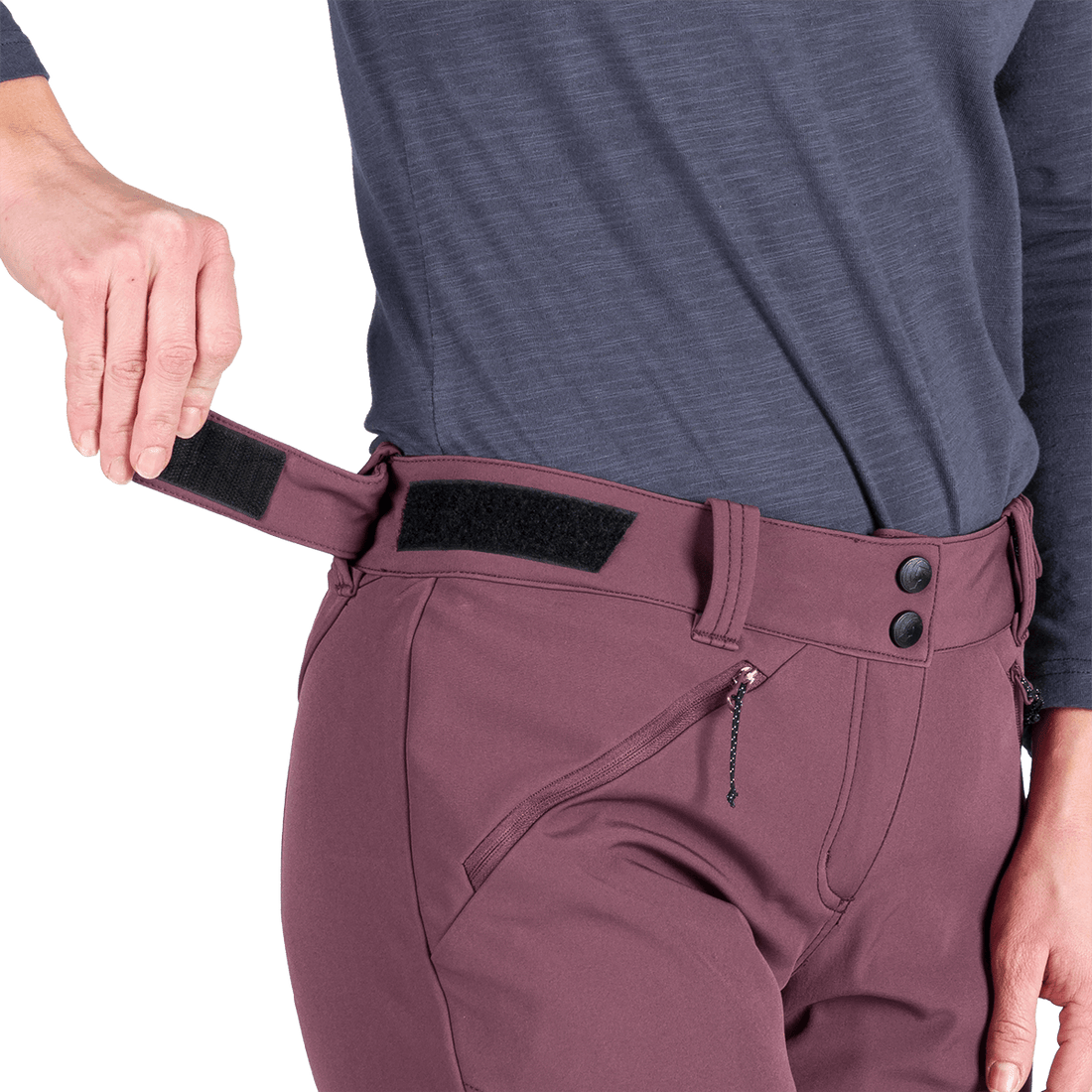 NO-6031OR women's trekking softshell pants outdoor 3L DARCI