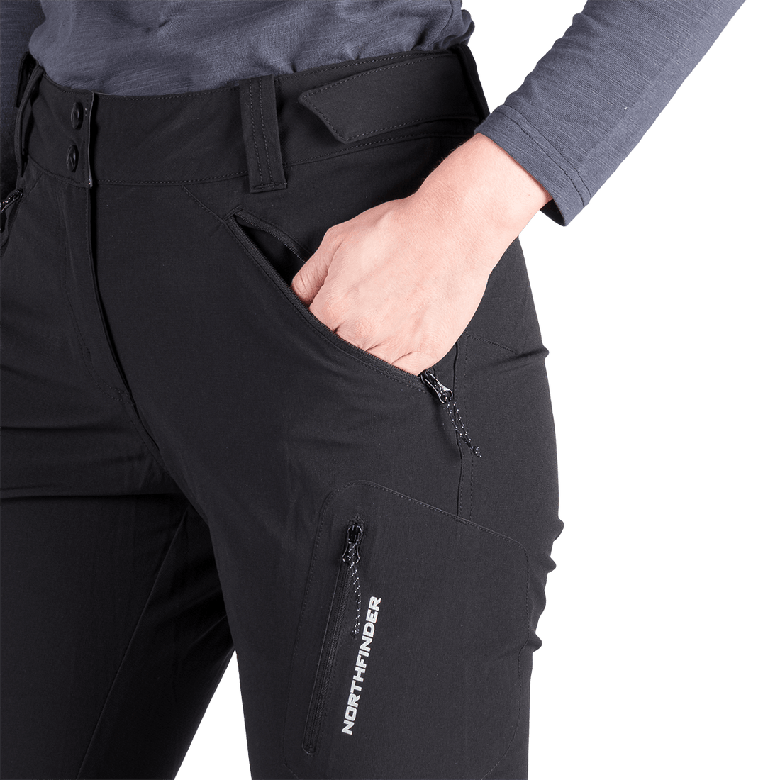 NO-6033OR women's stretch outdoor pants MANDIE
