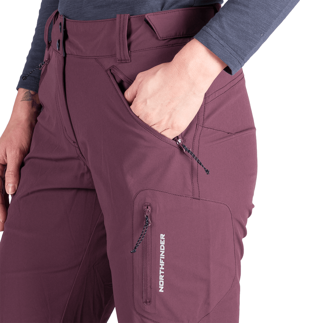 NO-6033OR women's stretch outdoor pants MANDIE